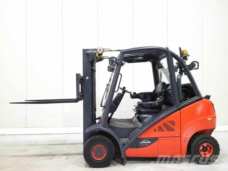 Linde H25T-02 LPGフォークリフト