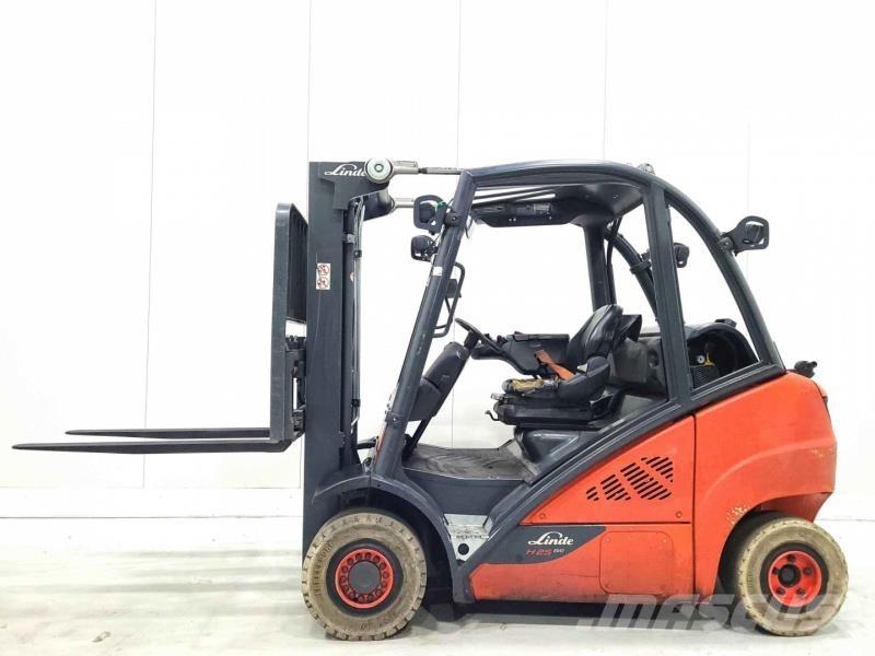 Linde H25T-02 LPGフォークリフト