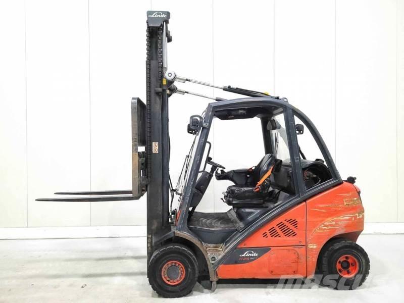 Linde H25T-02 LPGフォークリフト