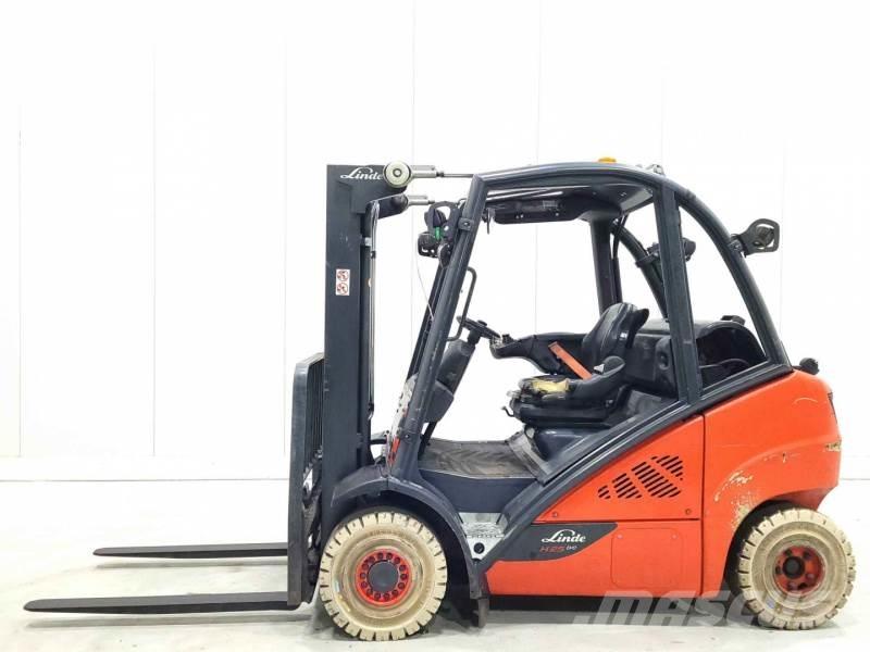 Linde H25T-02 LPGフォークリフト