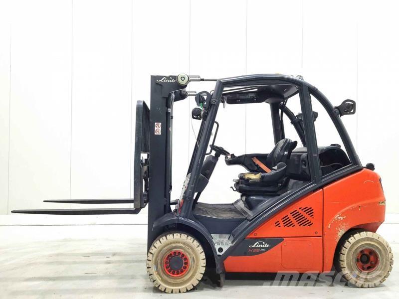 Linde H25T-02 LPGフォークリフト