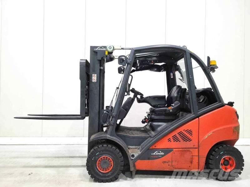 Linde H25T-02 LPGフォークリフト