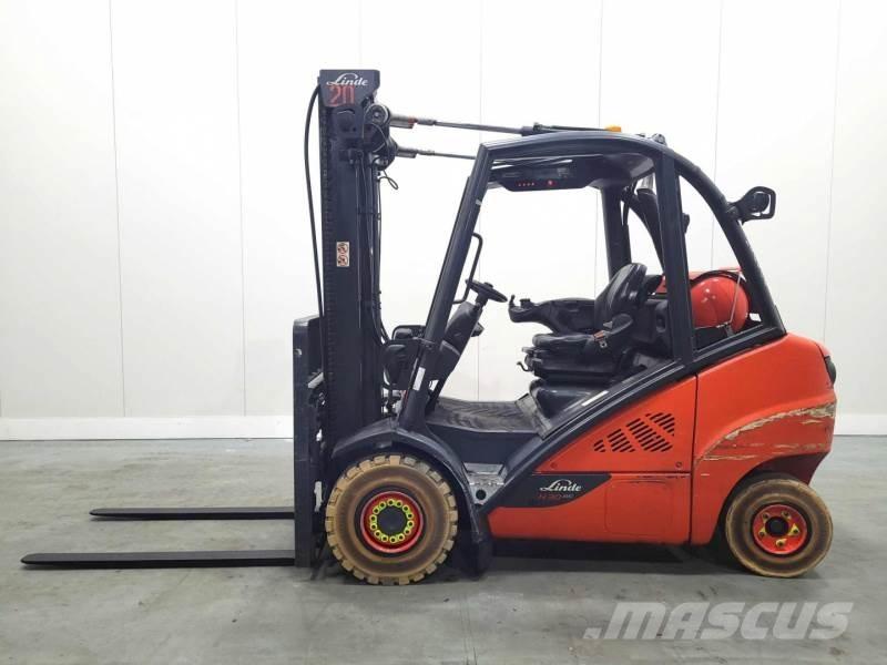 Linde H30T-02 393 LPGフォークリフト