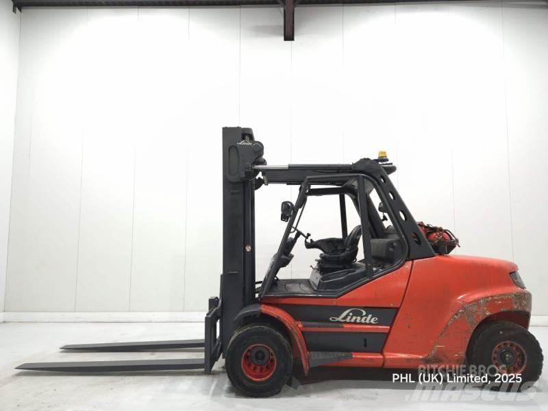 Linde H80T-02/1100 (RENTAL) LPGフォークリフト