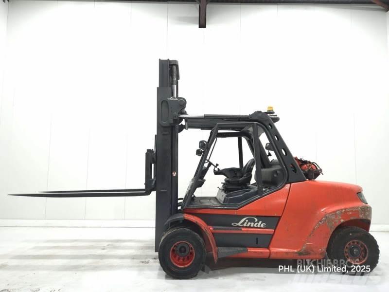 Linde H80T-02/1100 (RENTAL) LPGフォークリフト