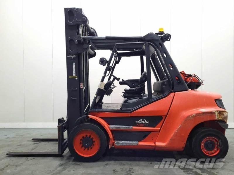 Linde H80T-03/900 396 LPGフォークリフト