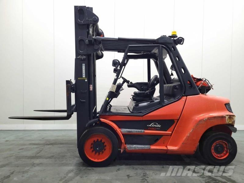 Linde H80T-03/900 396 LPGフォークリフト