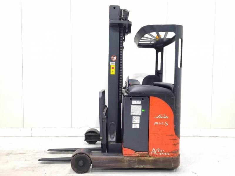 Linde R14-03 リーチフォークリフト