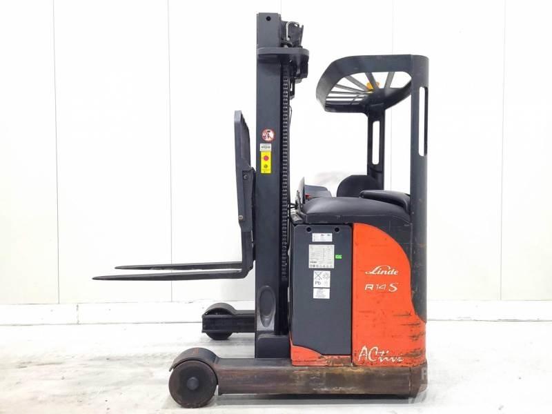 Linde R14-03 リーチフォークリフト