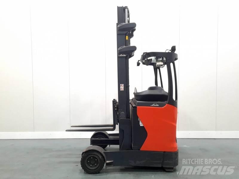Linde R14G-01 1120 リーチフォークリフト