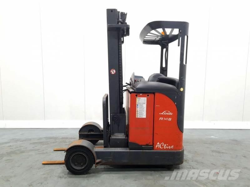 Linde R14G-12 115 リーチフォークリフト