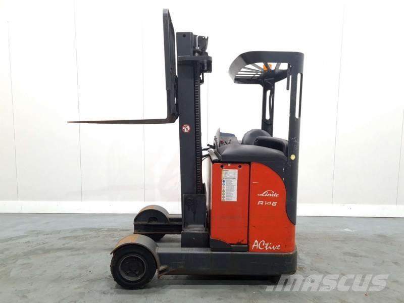 Linde R14G-12 115 リーチフォークリフト