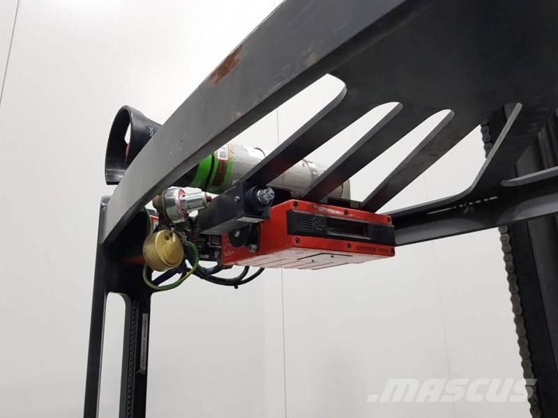 Linde R16 PYROBAN リーチフォークリフト