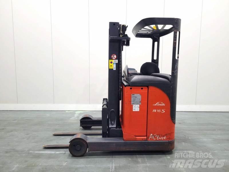 Linde R16S 115 リーチフォークリフト