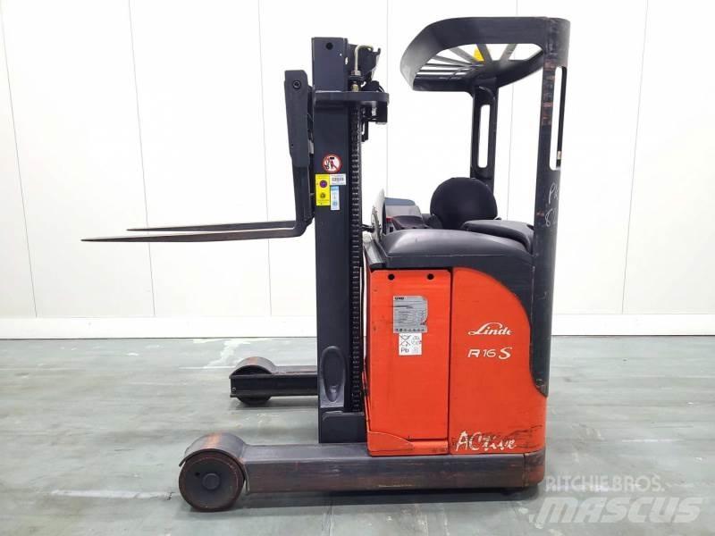 Linde R16S 115 リーチフォークリフト