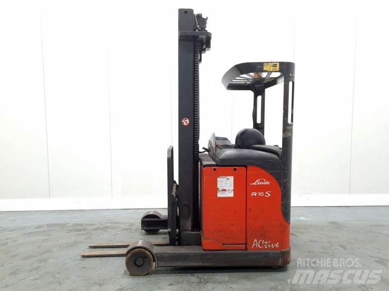 Linde R16S 115 リーチフォークリフト