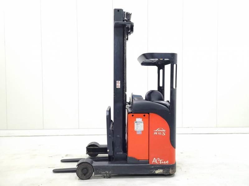 Linde R16SN-12 リーチフォークリフト