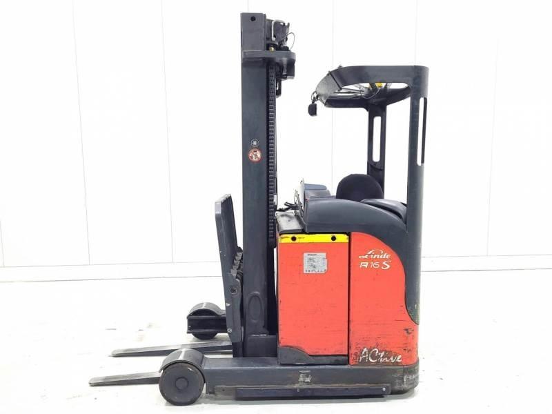 Linde R16SN-12 リーチフォークリフト