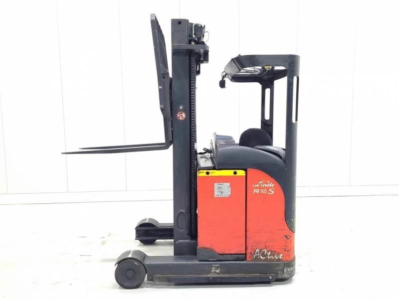 Linde R16SN-12 リーチフォークリフト