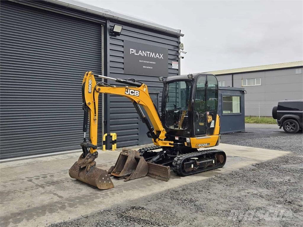JCB 8026 ミニ油圧ショベル 7t以下（ミニユンボ・ミニディガー）