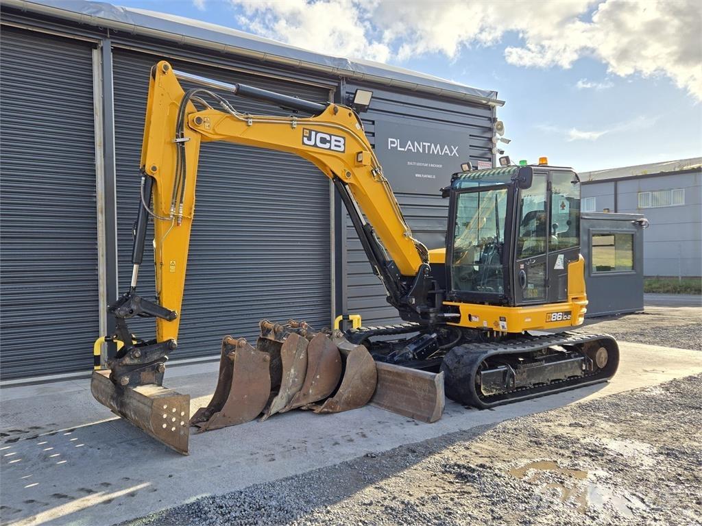 JCB 86C-2 中型油圧ショベル 7ｔ-12ｔ（ユンボ・パワーショベル・バックホー）