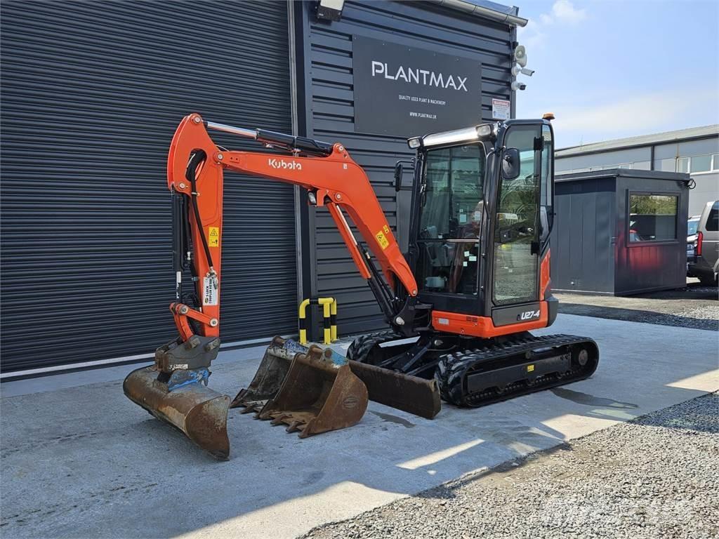 Kubota U27-4 ミニ油圧ショベル 7t以下（ミニユンボ・ミニディガー）