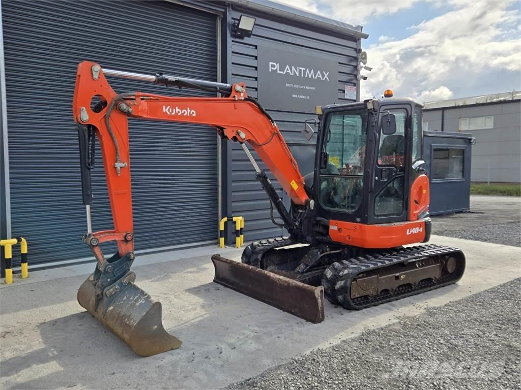 Kubota U48-4 中型油圧ショベル 7ｔ-12ｔ（ユンボ・パワーショベル・バックホー）