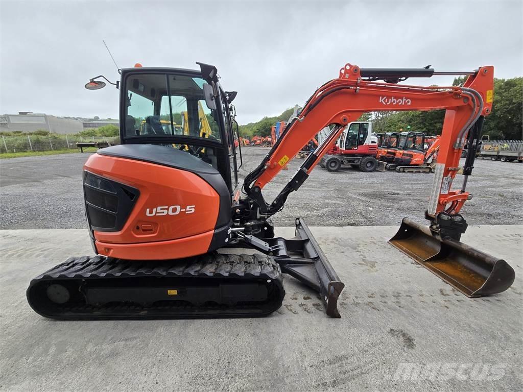 Kubota U50-5 中型油圧ショベル 7ｔ-12ｔ（ユンボ・パワーショベル・バックホー）