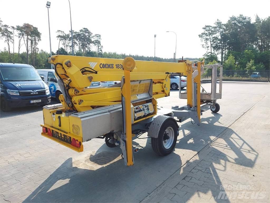 Omme 1830 EBZX 高所作業台付トレーラー