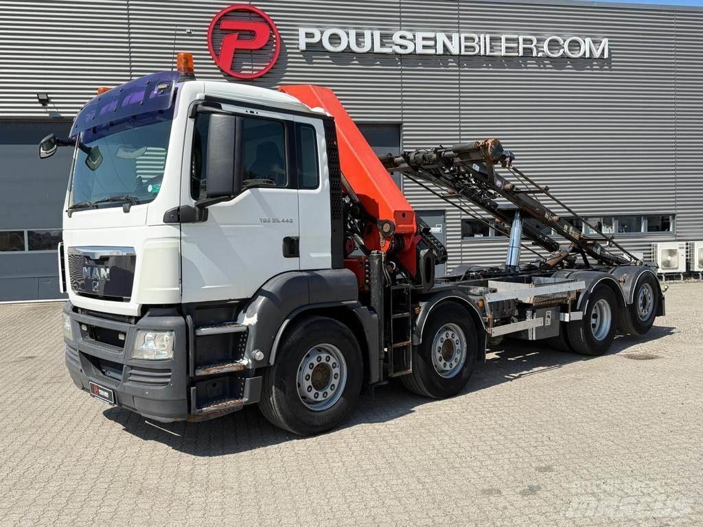 MAN TGS 35.440 ケーブルリフト着脱式トラック
