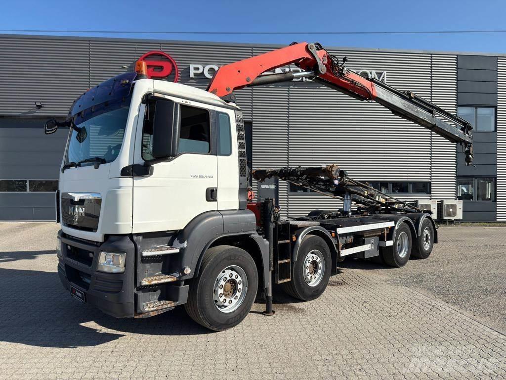 MAN TGS 35.440 ケーブルリフト着脱式トラック
