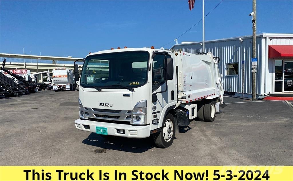 Isuzu NRR 塵芥車、パッカー車