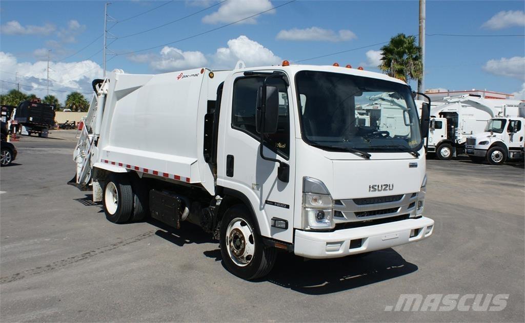 Isuzu NRR 塵芥車、パッカー車