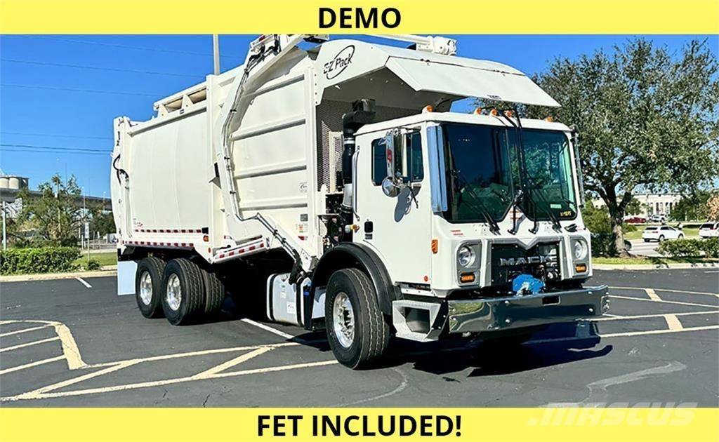 Mack TE64 塵芥車、パッカー車