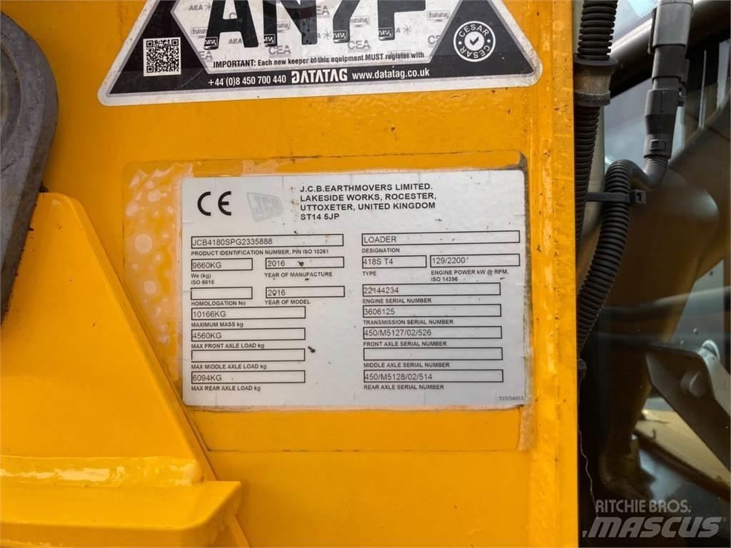 JCB 418S 農業用テレハンドラー