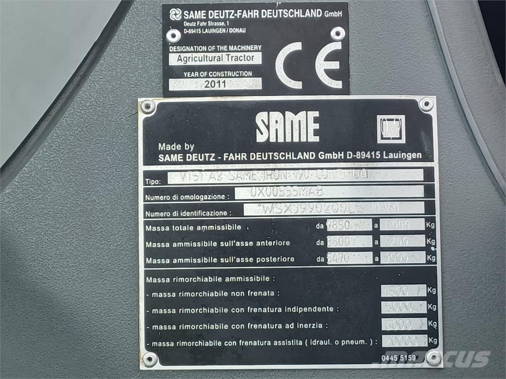 Same 190 トラクター