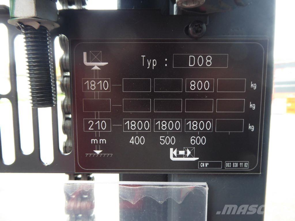 Linde D08 ウォーキンフォークリフト