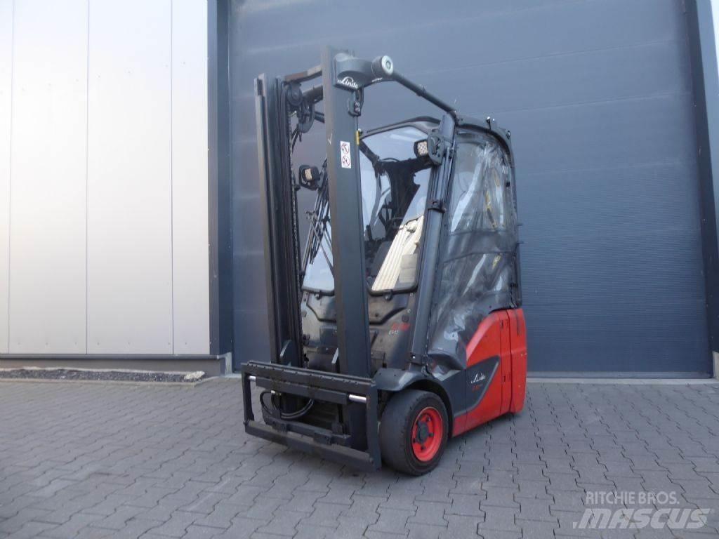 Linde E12-02 バッテリーフォークリフト