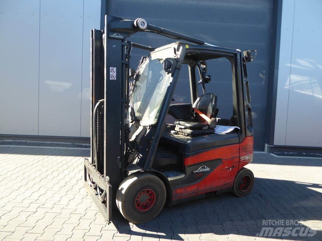 Linde E25-01 バッテリーフォークリフト