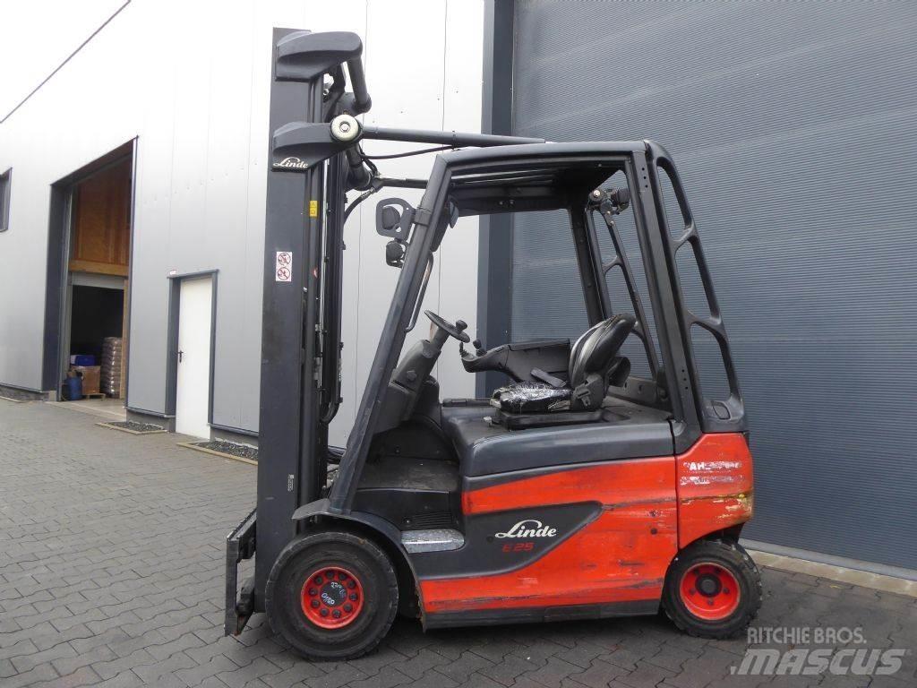 Linde E25-01 バッテリーフォークリフト