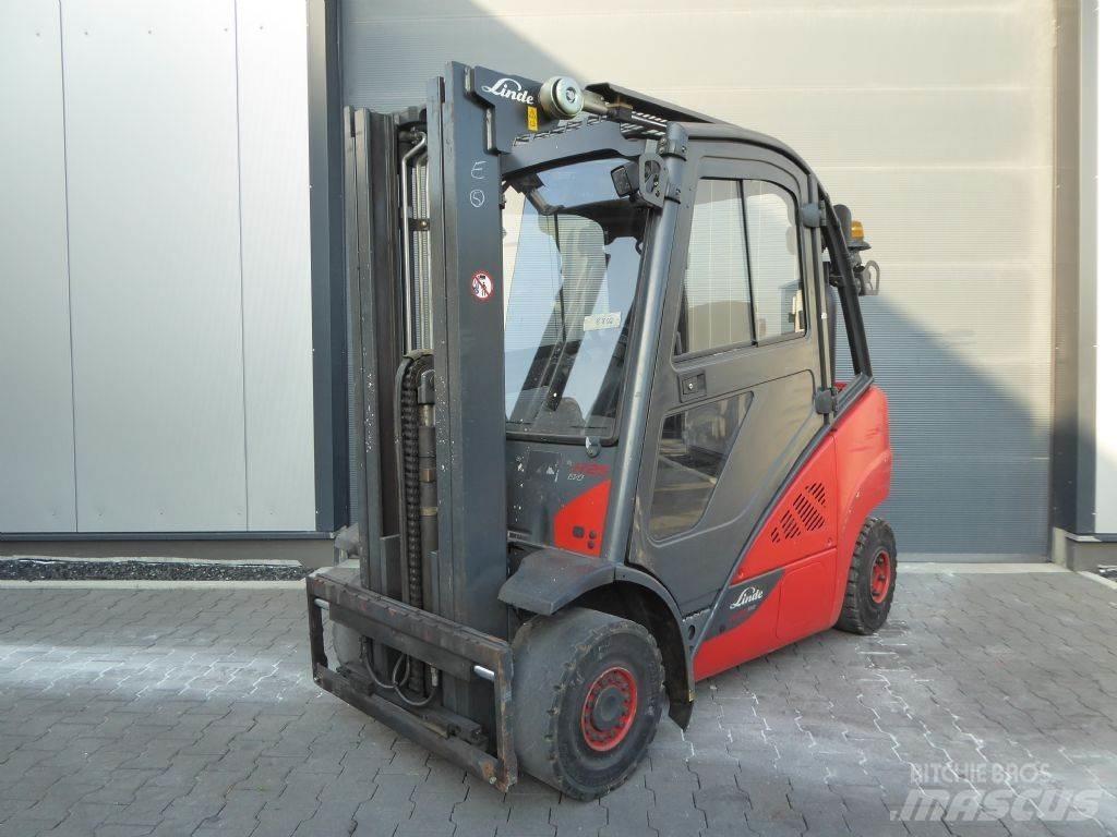 Linde H25T-02 LPGフォークリフト