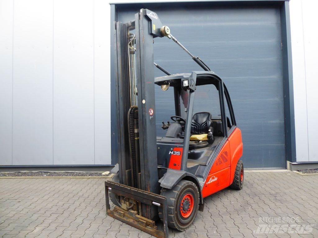 Linde H35T LPGフォークリフト