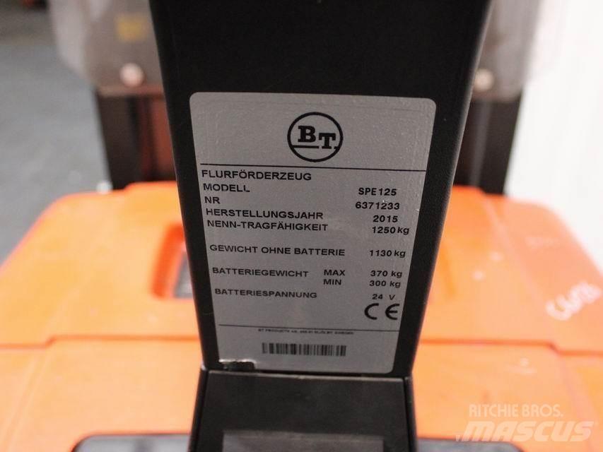 BT SPE 125 ウォーキンフォークリフト