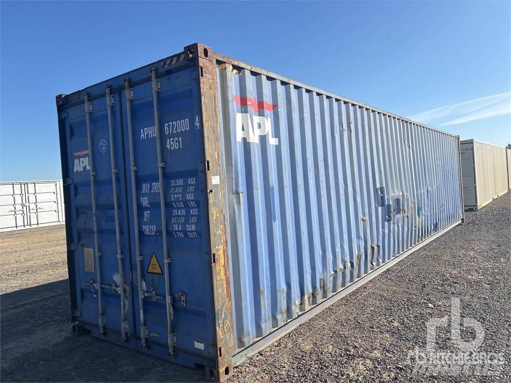  40 ft High Cube 特殊コンテナ