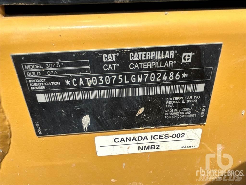 CAT 307.5 大型油圧ショベル12t以上（パワーショベル・ユンボ）