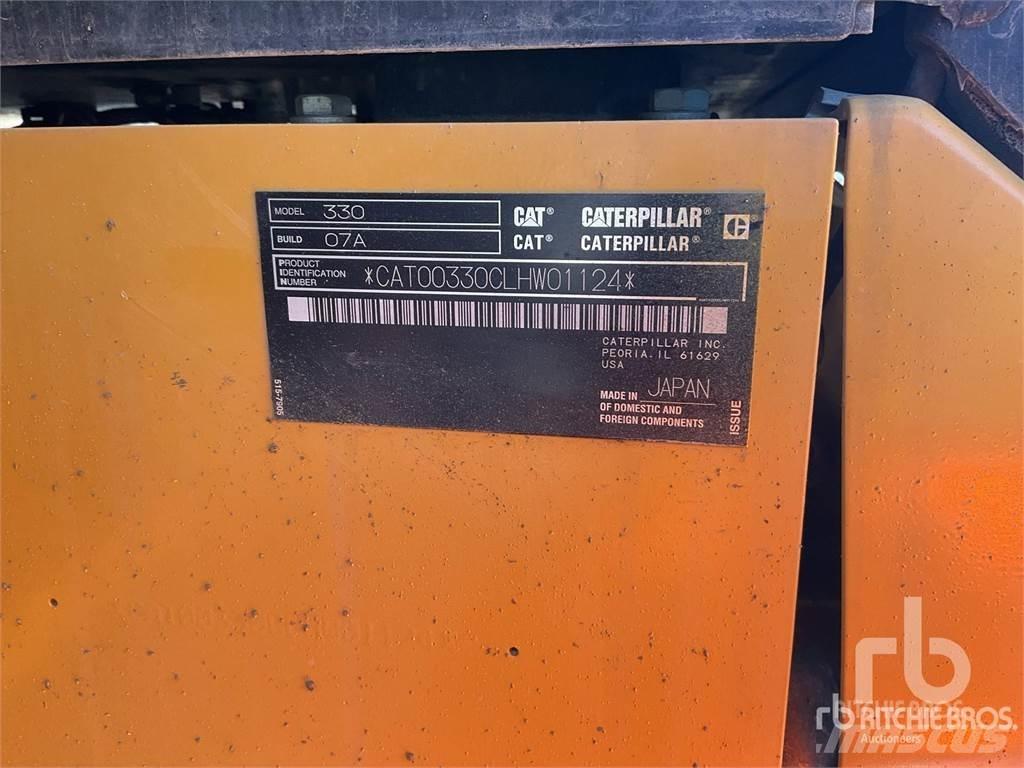 CAT 330 大型油圧ショベル12t以上（パワーショベル・ユンボ）