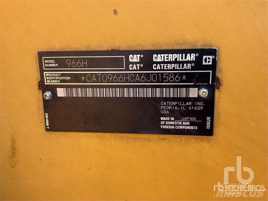 CAT 966H ホイールローダー・タイヤショベル
