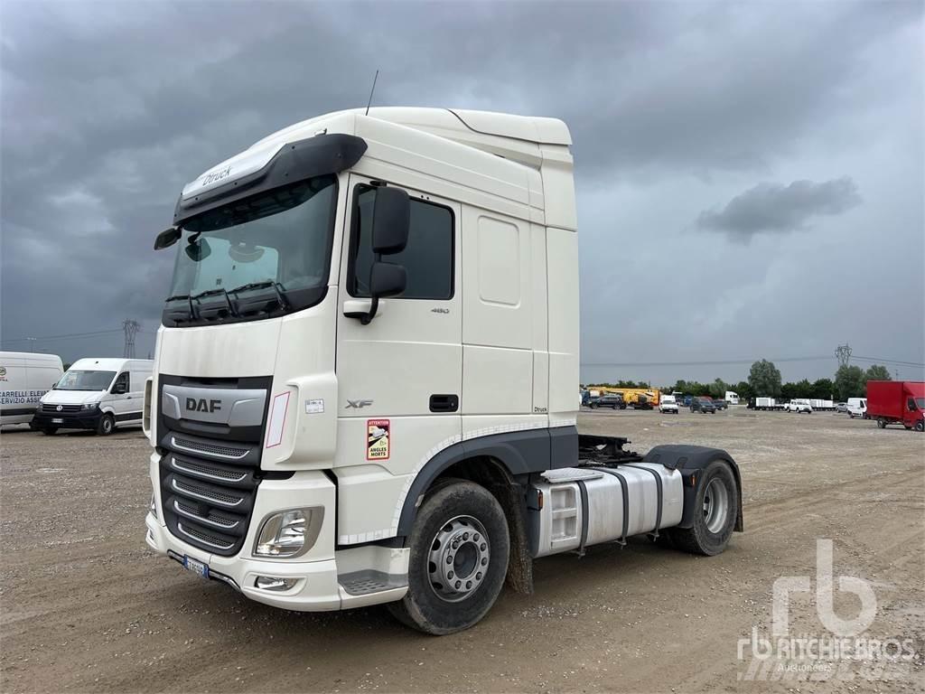 DAF XF 480 FT 中古トラクターヘッド | トレーラーヘッド