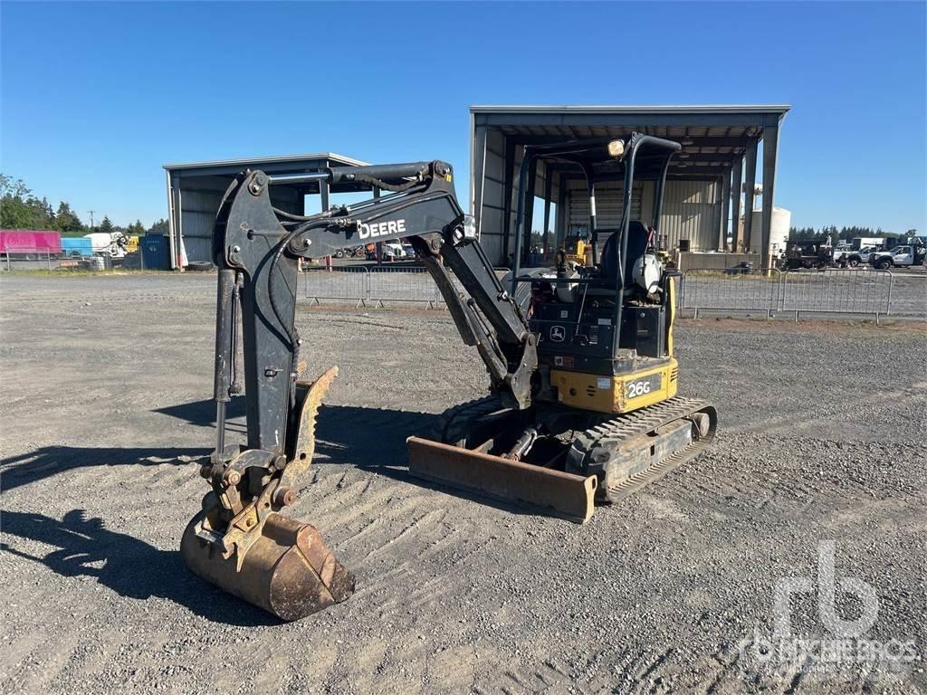John Deere 26G ミニ油圧ショベル 7t以下（ミニユンボ・ミニディガー）