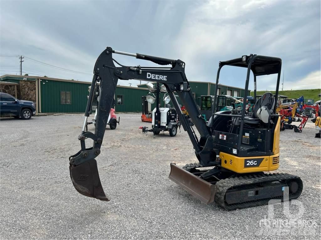 John Deere 26G ミニ油圧ショベル 7t以下（ミニユンボ・ミニディガー）